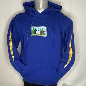 Vtg To The Edge Prime Cut Tees M sz L Hoodie Bear In Woods Fart Humor PacSun Y2K